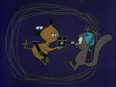 Rocky & Bullwinkle - Jet Fuel (3) - Bullseye Bullwinkle or Destination Moose
