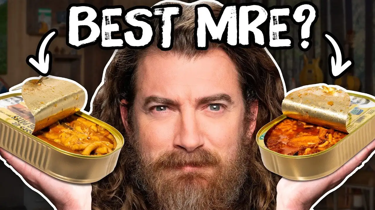 Fancy MRE Taste Test (Survival Meal Kids)