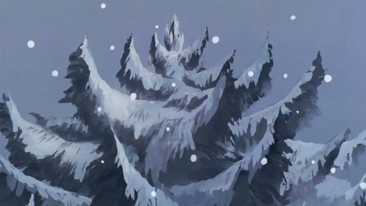 The Snowy Alps