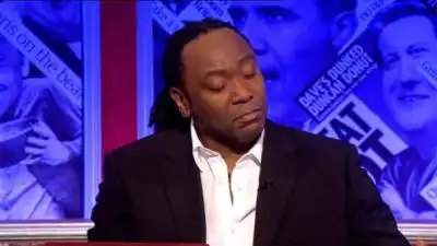 Dominic West, James May, Reginald D Hunter