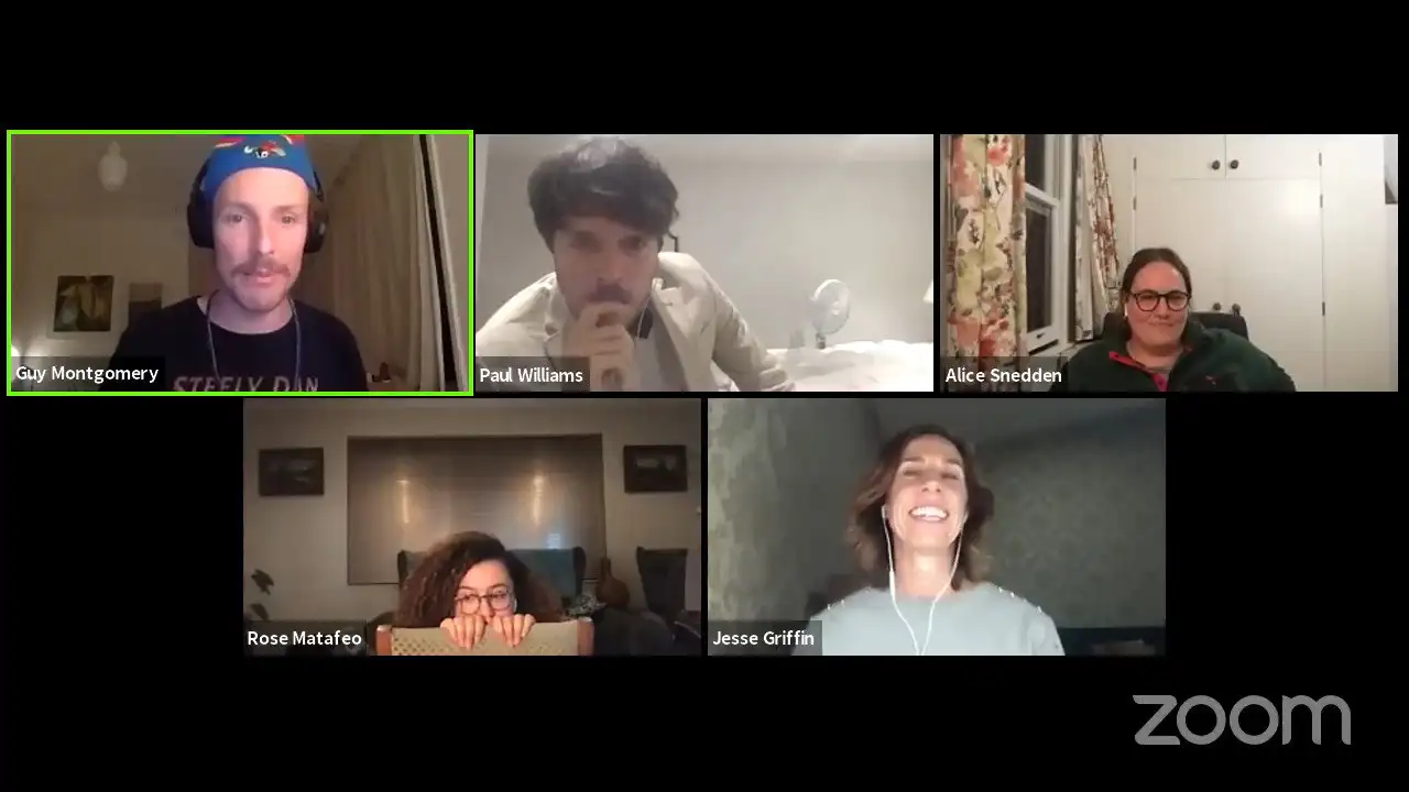 Paul Williams, Alice Snedden, Rose Matafeo & Jesse Griffin