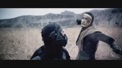 Scorpion and Sub-Zero Battle
