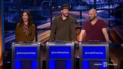 Whitney Cummings, David Koechner, Jeff Ross