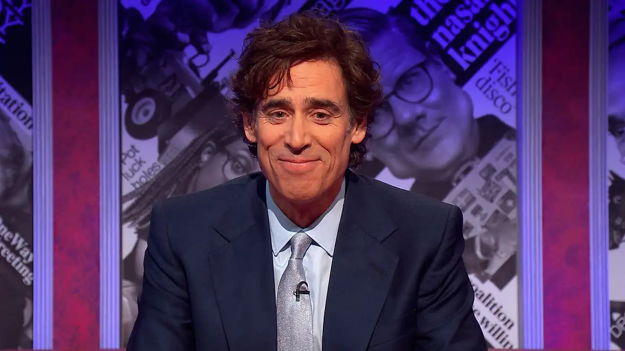 Stephen Mangan, Andy Hamilton, Chloe Petts