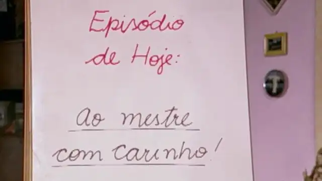 Ao Mestre com Carinho!