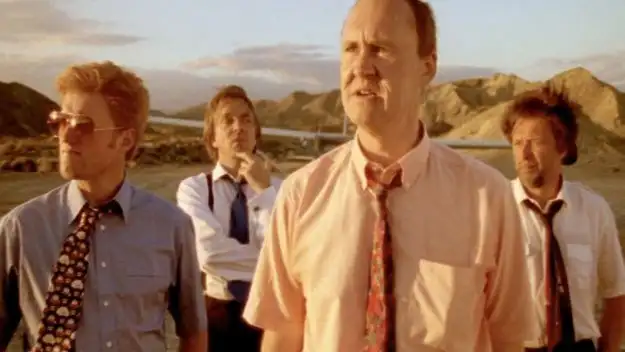 Four Men in a Plane