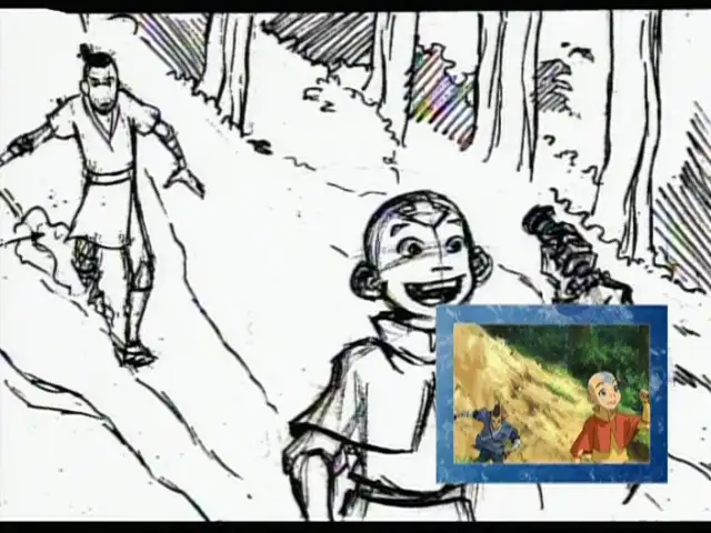 Original Uncut Animatic - Episode 15 - Bato of the Water Tribe