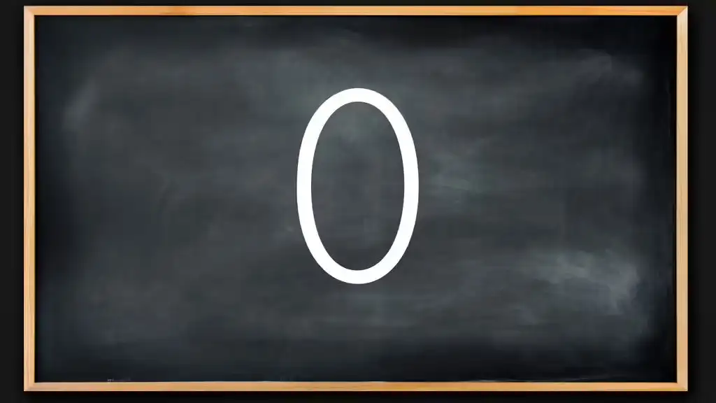 The necessary zero