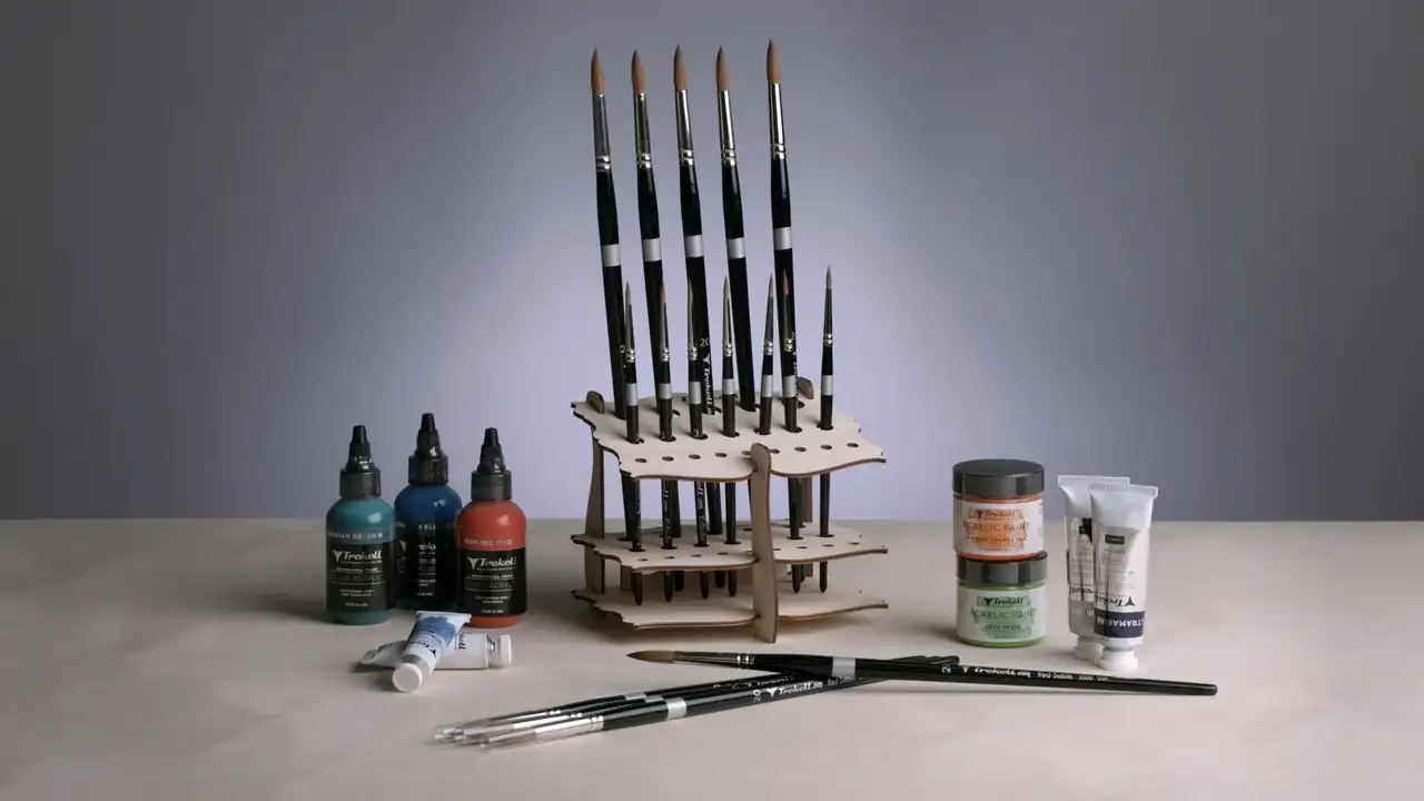 Artist Brushes, DEF Tank Heaters, Game Tables, Art Glass Wall Sconces