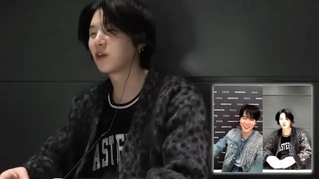 Jimin and SUGA Video Call - BTS (방탄소년단)