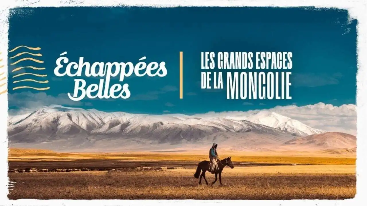 Les grands espaces de la Mongolie
