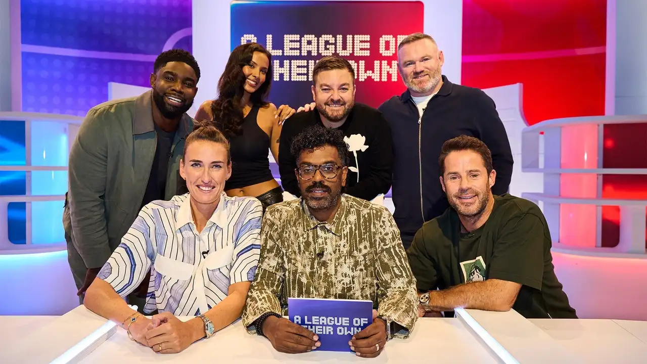Wayne Rooney, Maya Jama & Alex Brooker