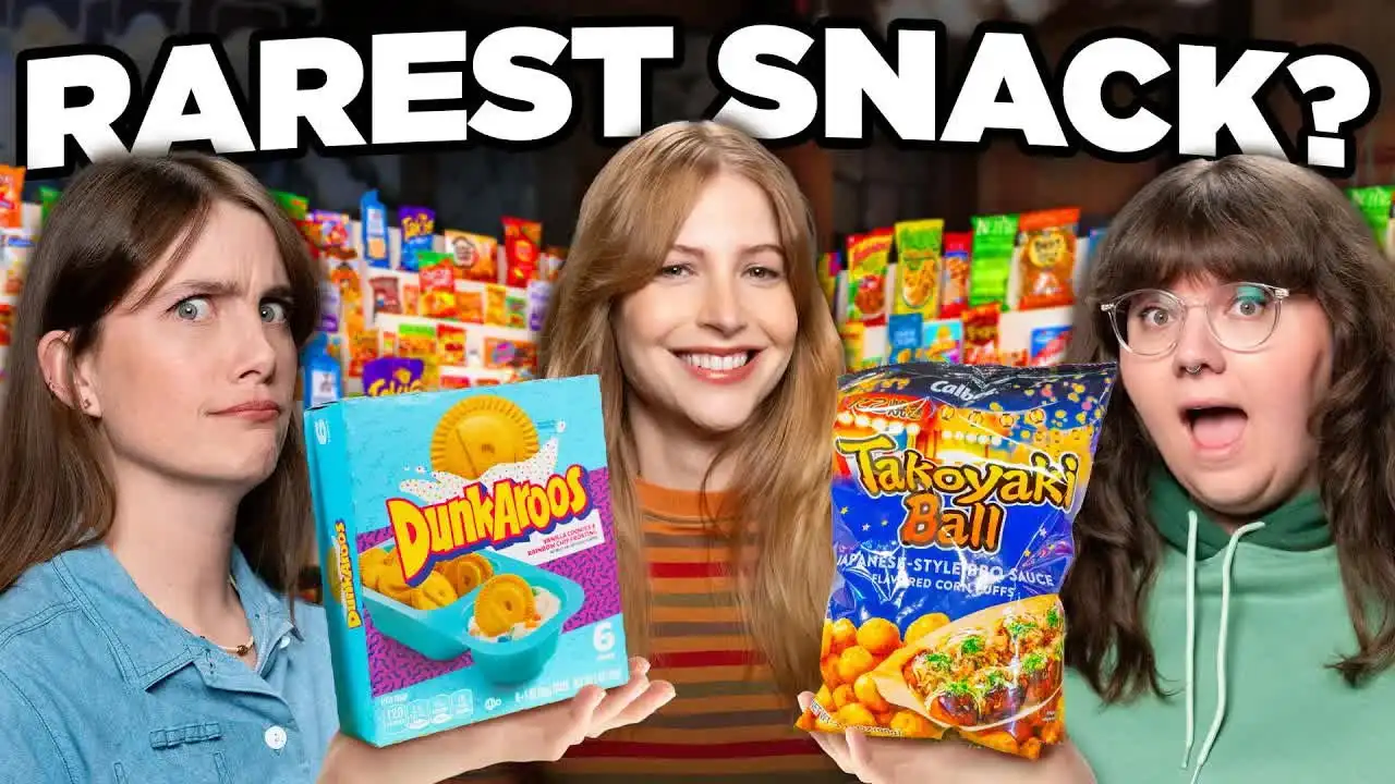 We Found The World's Rarest Snacks (Improv Game)