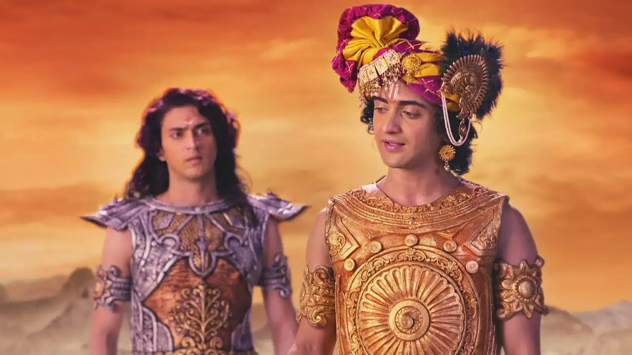 Krishna Guides Arjun