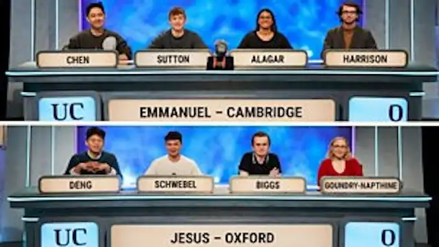 Wadham, Oxford v Churchill, Cambridge