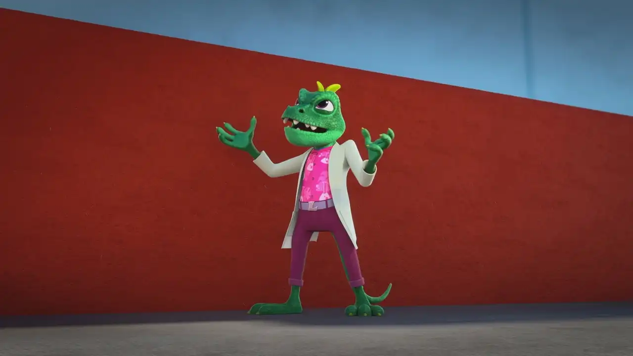 Giant-Sized Lizard