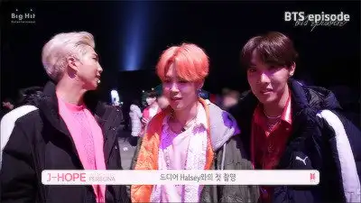 BTS (방탄소년단) '작은 것들을 위한 시 (Boy With Luv) feat. Halsey' MV Shooting Sketch