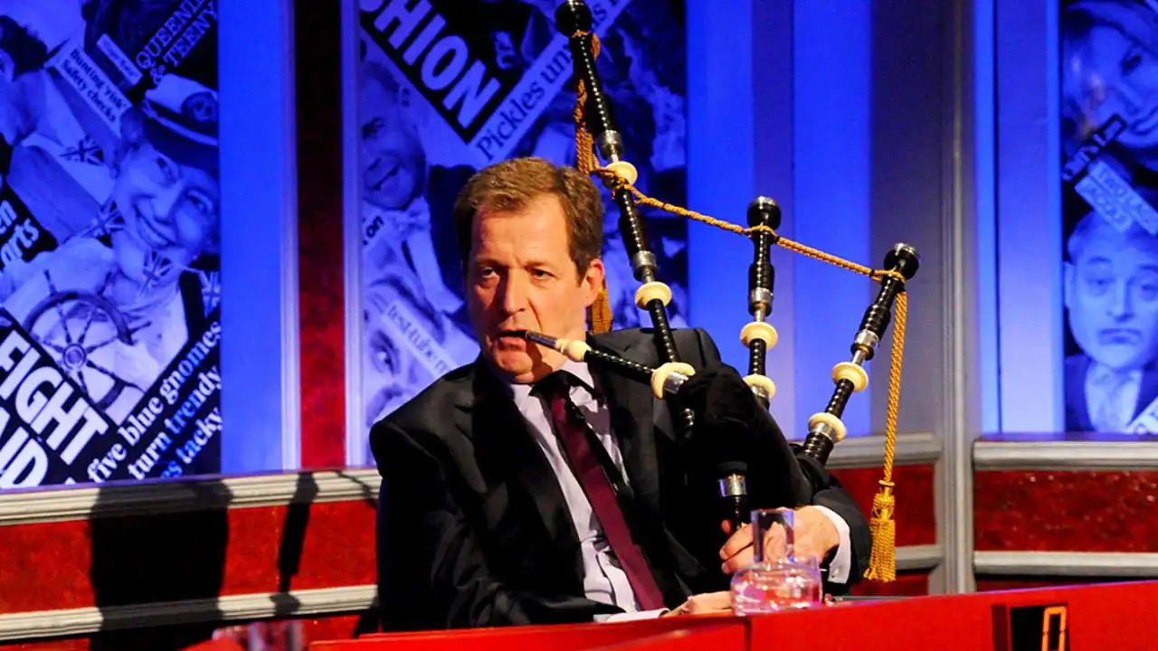 Alastair Campbell, Nick Hewer, Ross Noble