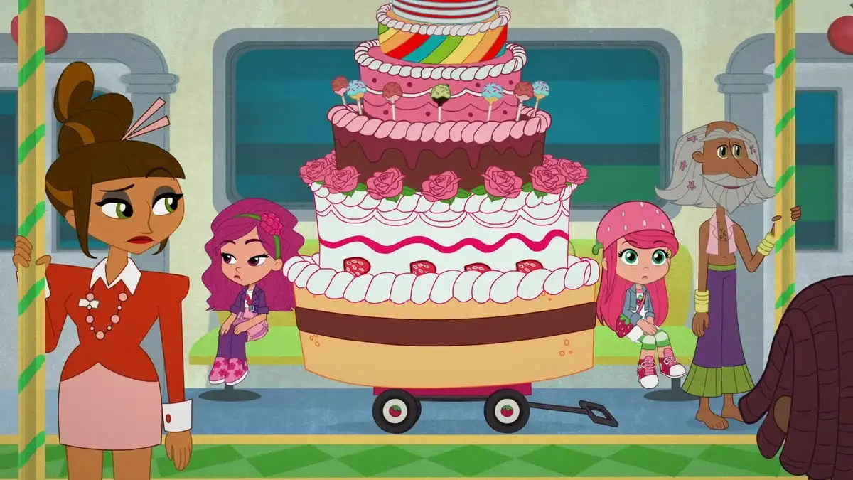 Strawberry and the Gigantic Cake