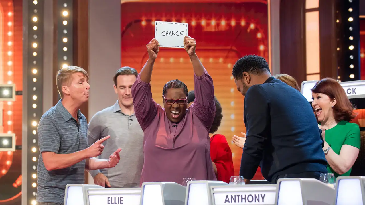 Jack McBrayer, Jenifer Lewis, James Van Der Beek, Ellie Kemper, Anthony Anderson and Kate Flannery