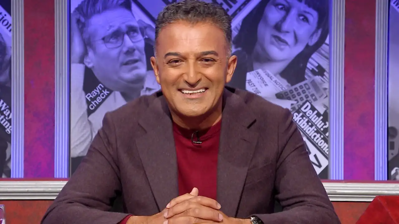 Adil Ray, Julian Clary, Sophy Ridge