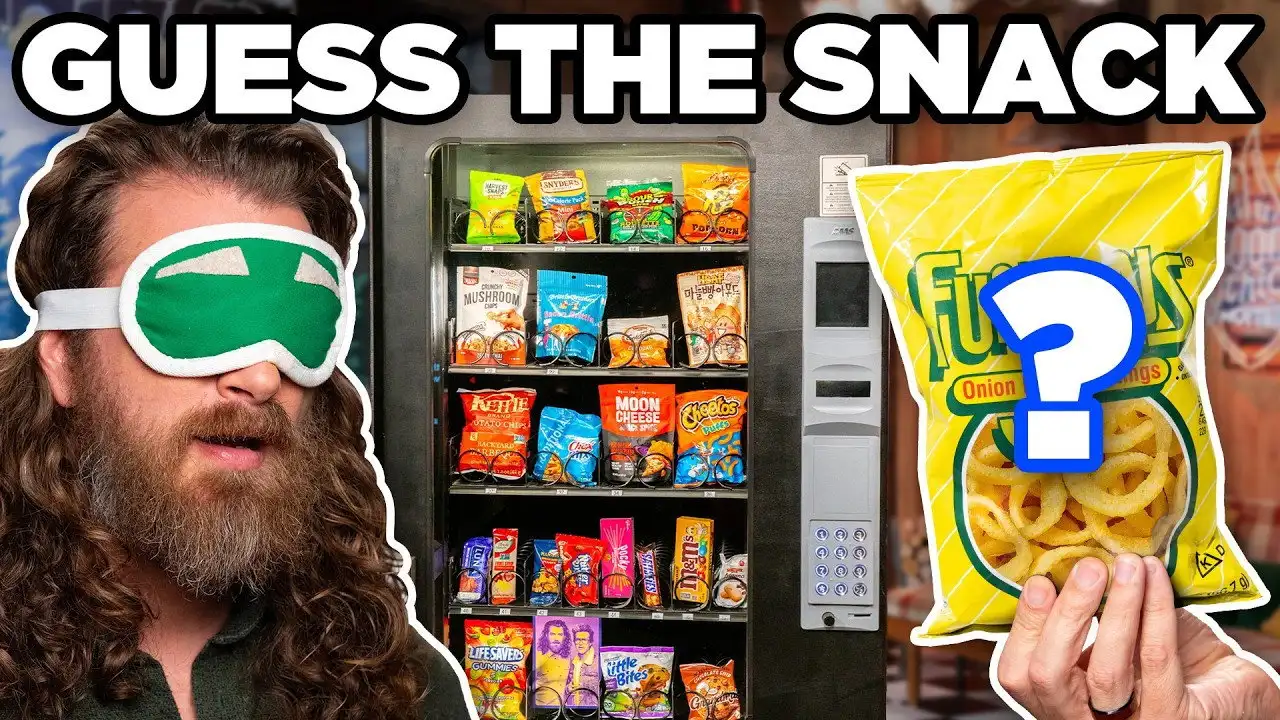 Guess The Mystery Vending Machine Snack