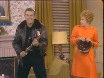Merv Griffin and Andy Griffith