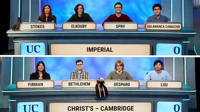 Edinburgh v Christ's College, Cambridge