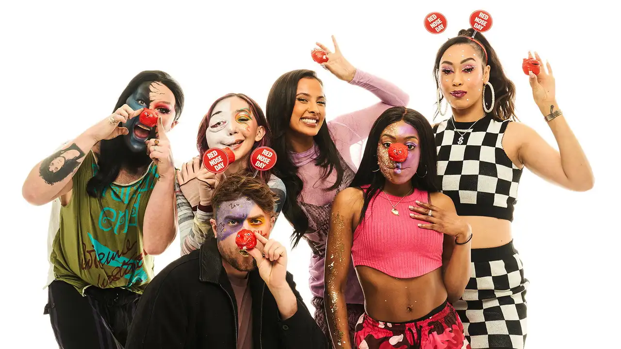 Glow Up Does Red Nose Day