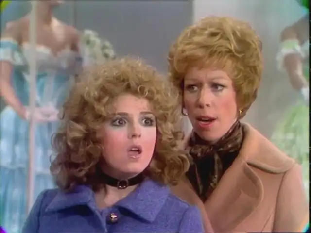 Donald O'Connor and Bernadette Peters