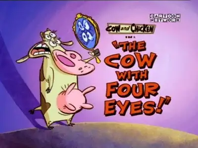 The Cow with Four Eyes!