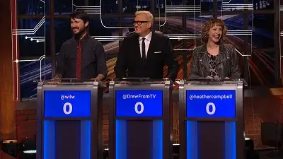 Wil Wheaton, Heather Anne Campbell, Drew Carey