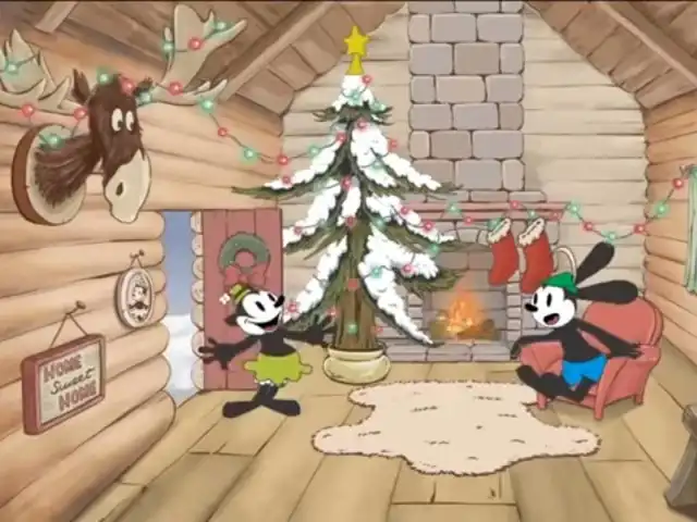 Oswald the Lucky Rabbit Greeting Card