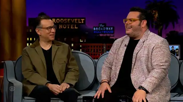 Josh Gad, Fred Armisen, the Big Pink