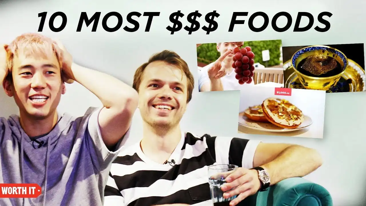 Steven And Andrew React To The 10 Most Expensive 'Worth It' Foods