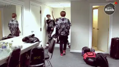 BTS on runway like Model