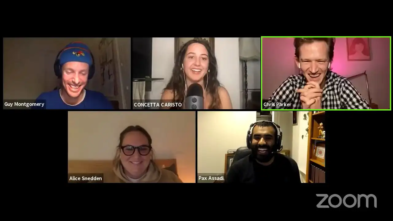 Concetta Caristo, Chris Parker, Alice Snedden & Pax Assadi