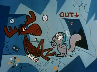 Rocky & Bullwinkle - Jet Fuel (10) - Hello Out There! or There's No Place Like Space