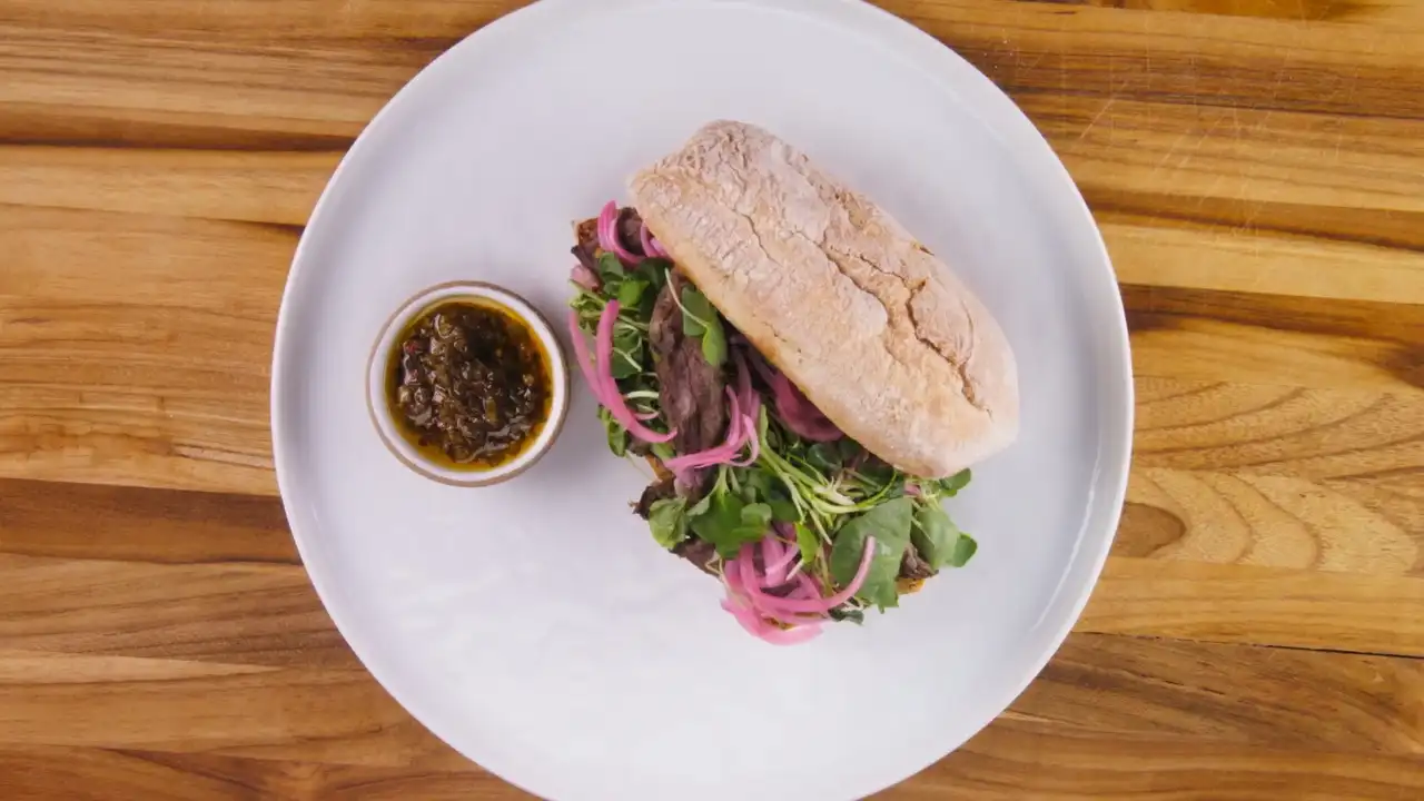 Southlands Grilled Skirt Steak Sandwich - A Lord of the Rings Inspired Meal