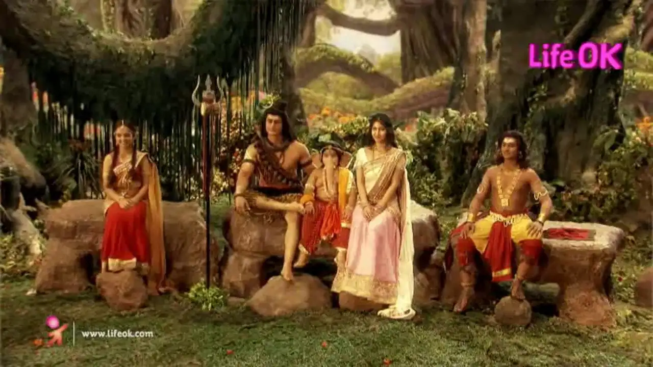 Parshuram attacks Ganesha