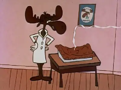 Rocky & Bullwinkle - Jet Fuel (6) - Monitored Moose or The Carbon Copy Cats