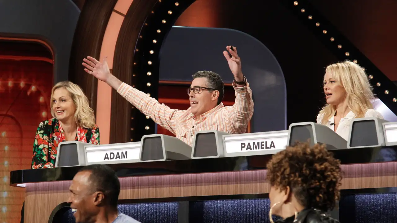 Adam Carolla, Pamela Anderson, Mark Duplass, Ali Wentworth, Sugar Ray Leonard, Tisha Campbell-Martin