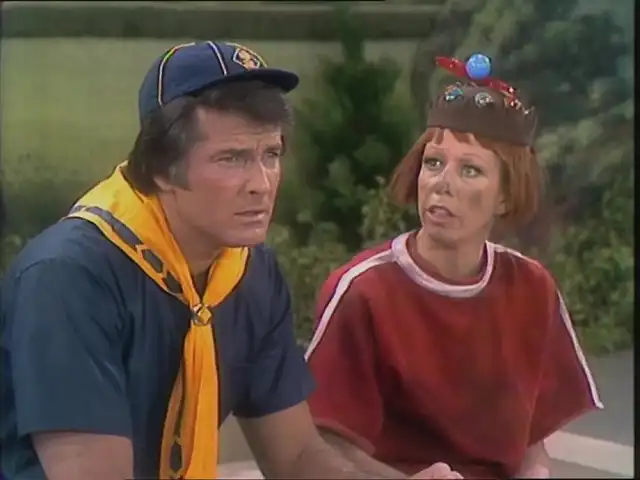 Mike Douglas and Bernadette Peters