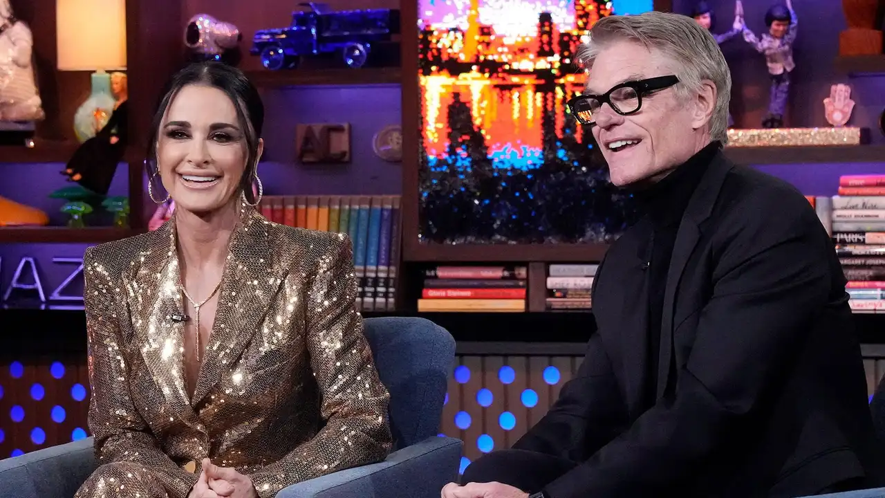 Kyle Richards, Harry Hamlin