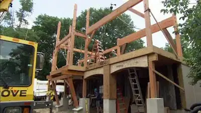 Weston; Raising Timbers