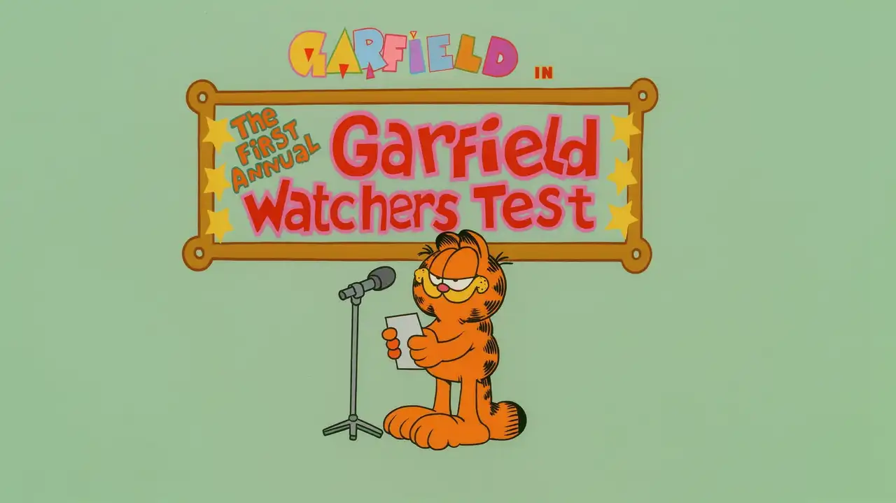 The First Annual Garfield Watchers Test