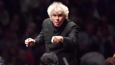 Rattle conducts Belshazzar's Feast