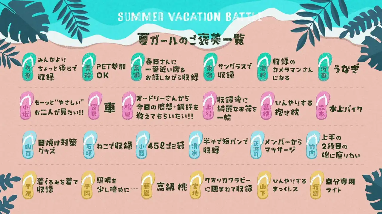 Marine Day Celebration! Ah, Summer Vacation Battle!!