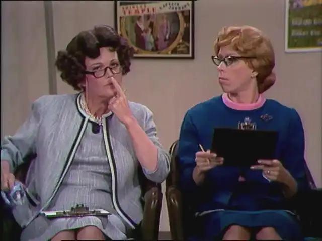 Nanette Fabray and Michele Lee