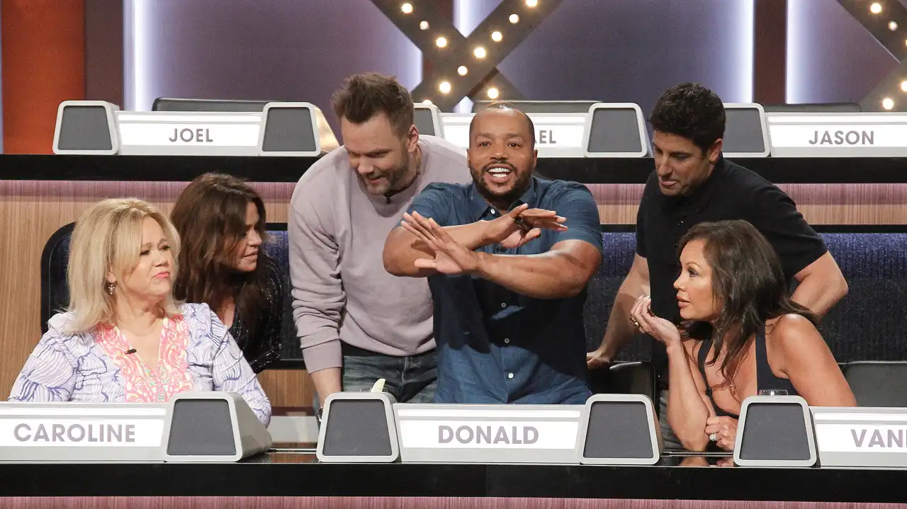 Joel McHale, Rachael Ray, Jason Biggs, Caroline Rhea, Donald Faison, Vanessa Williams